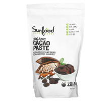 Sunfood, Organic Cacao Paste, 1 lb (454 g)