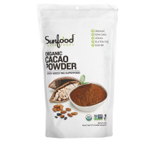Sunfood, Organic Cacao Powder, 1 lb (454 g)