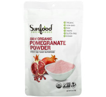 Sunfood, Порошок из необработанного органического граната, 113 г (4 унции)