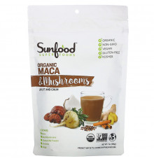 Sunfood, Superfoods, Organic Maca & Mushrooms, 7 oz (198 g)