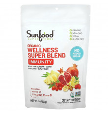 Sunfood, Organic Wellness Super Blend, Immunity, 8 oz (227 g)