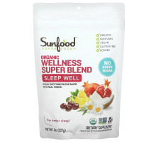 Sunfood, Organic Wellness Super Blend, Sleep Well, 8 oz (227 g)