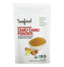 Sunfood, Порошок из пикантного каму-каму, 3,5 унции (100 г)