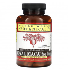 Whole World Botanicals Royal Maca for Men 500 mg 180 Gelatinized Veggie Caps