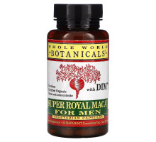 Whole World Botanicals Super Royal Maca для мужчин 500 мг 90 растительных капсул
