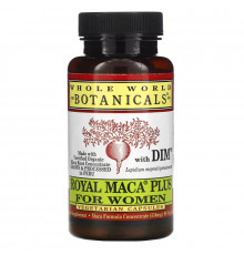 Whole World Botanicals Royal Maca Plus For Women 500 mg 90 Veggie Caps