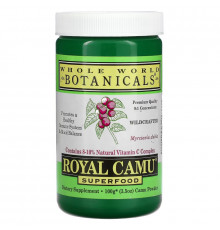 Whole World Botanicals, Порошок королевского каму-каму, 3.5 унций (100 г)