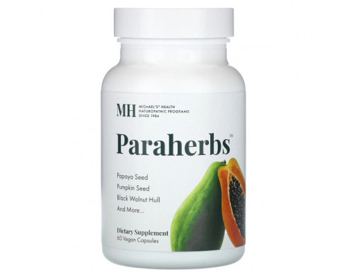Растительные экстракты и настойки Paraherbs, 60 Vegan Capsules Растительные экстракты и настойки Paraherbs, 60 Vegan Capsules