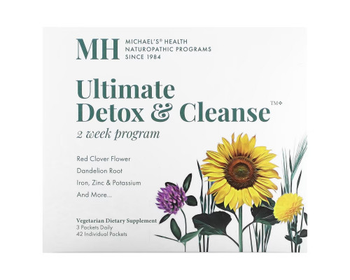 Michael's Naturopathic Ultimate Detox & Cleanse 42 Packets Michael's Naturopathic Ultimate Detox & Cleanse 42 Packets