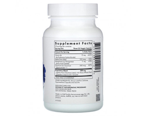Витамины группы B Michael's Naturopathic, Thyroid Factors, 90 веганских капсул Витамины группы B Michael's Naturopathic, Thyroid Factors, 90 веганских капсул