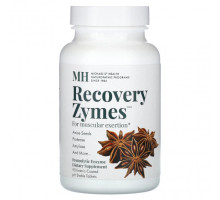 Пищеварительные ферменты Michael's Naturopathic, Recovery Zymes, 90 таблеток с кишечнорастворимой оболочкой и стабильным уровнем pH