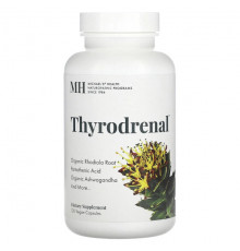 Регуляция гормонального фона Michael's Naturopathic, Thyrodrenal`` 120 веганских капсул