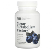 Для сердца и сосудов Sugar Metabolism Factors, 90 Vegetarian Tablets