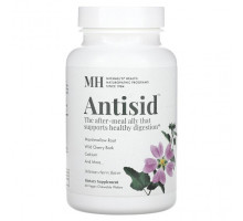 Для пищеварительной системы Michael's Naturopathic, Antisid, вишня, 60 веганских жевательных вафель