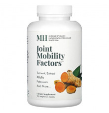 Для мышц и суставов Michael's Naturopathic, Joint Mobility Factors, 120 вегетарианских таблеток