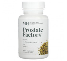 Мужское здоровье Michael's Naturopathic, Prostate Factors, 60 вегетарианских таблеток