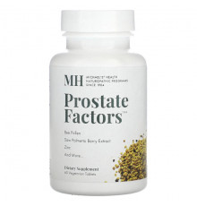 Мужское здоровье Michael's Naturopathic, Prostate Factors, 60 вегетарианских таблеток