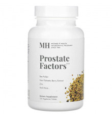 Мужское здоровье Michael's Naturopathic, Prostate Factors, 120 вегетарианских таблеток