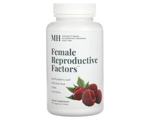 Женское здоровье Michael's Naturopathic, Women's Reproductive Factors, 120 вегетарианских таблеток Женское здоровье Michael's Naturopathic, Women's Reproductive Factors, 120 вегетарианских таблеток