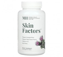 Аминокислоты Michael's Naturopathic, Skin Factors, 180 вегетарианских таблеток