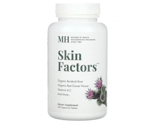 Аминокислоты Michael's Naturopathic, Skin Factors, 180 вегетарианских таблеток Аминокислоты Michael's Naturopathic, Skin Factors, 180 вегетарианских таблеток