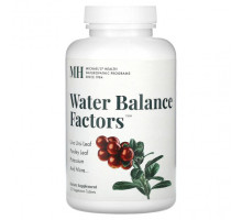 Растительные экстракты и настойки Michael's Naturopathic, Water Balance Factors, 120 вегетарианских таблеток