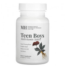 Витаминно-минеральные комплексы Michael's Naturopathic, Мультивитамины для мальчиков-подростков, 60 вегетарианских таблеток