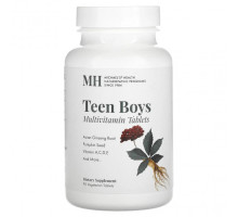 Витаминно-минеральные комплексы Michael's Naturopathic, Мультивитамины для мальчиков-подростков, 90 вегетарианских таблеток