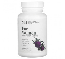 Женское здоровье Michael's Naturopathic, Мультивитамины для женщин, 90 вегетарианских капсул
