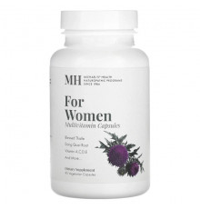 Женское здоровье Michael's Naturopathic, Мультивитамины для женщин, 90 вегетарианских капсул