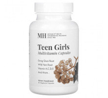 Витаминно-минеральные комплексы Michael's Naturopathic, Мультивитамины для девочек-подростков, 120 вегетарианских капсул