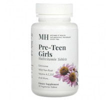 Детское здоровье Michael's Naturopathic, Мультивитамины для девочек до подросткового возраста, 30 вегетарианских таблеток