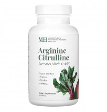 Michael's Naturopathic, Аргинин цитруллин, 90 таблеток