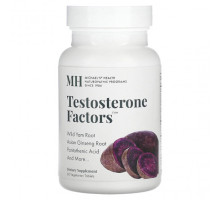 Мужское здоровье Michael's Naturopathic, Testosterone Factors, 60 вегетарианских таблеток