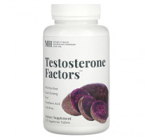 Мужское здоровье Michael's Naturopathic, Testosterone Factors, 120 вегетарианских таблеток