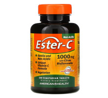American Health, Эстер-C, 1000 мг, 120 растительных таблеток