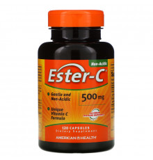 American Health, Ester-C, 500 мг, 120 капсул
