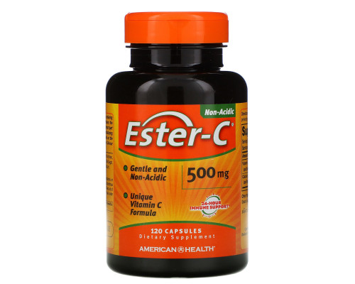 American Health, Ester-C, 500 мг, 120 капсул American Health, Ester-C, 500 мг, 120 капсул