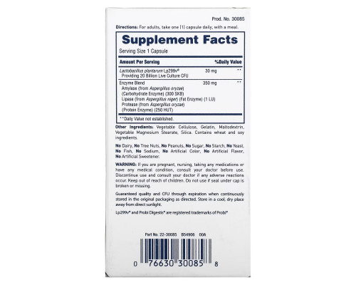 American Health, Enzyme Probiotic Complex+, 20 Billion CFU, 60 Capsules American Health, Enzyme Probiotic Complex+, 20 Billion CFU, 60 Capsules