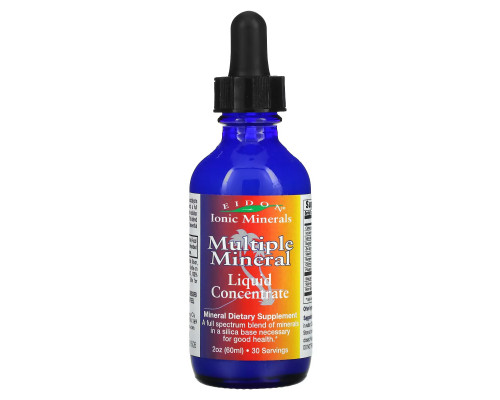 Eidon Mineral Supplements Мультиминералы жидкий концентрат 2 унции (60 мл) Eidon Mineral Supplements Мультиминералы жидкий концентрат 2 унции (60 мл)