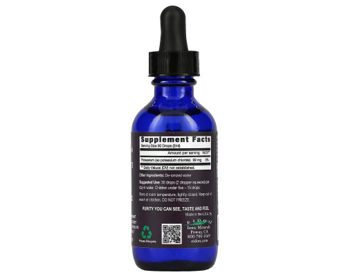 Eidon Mineral Supplements Калия жидкий концентрат 60 мл Eidon Mineral Supplements Калия жидкий концентрат 60 мл