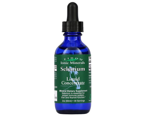 Eidon Mineral Supplements, Селен, жидкий концентрат, 2 унции (60 мл) Eidon Mineral Supplements, Селен, жидкий концентрат, 2 унции (60 мл)