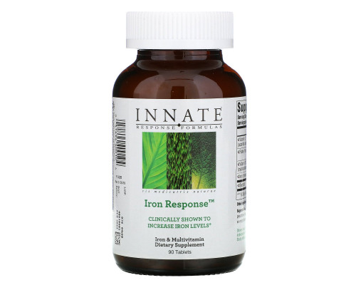 Innate Response Formulas, Iron Response, 90 таблеток Innate Response Formulas, Iron Response, 90 таблеток