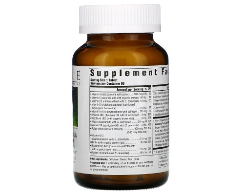 Innate Response Formulas, Men's One Daily, без железа, 60 таблеток Innate Response Formulas, Men's One Daily, без железа, 60 таблеток