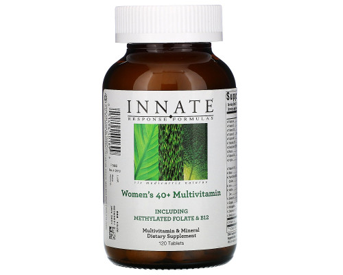 Innate Response Formulas, Мультивитаминный комплекс для женщин 40+, 120 таблеток Innate Response Formulas, Мультивитаминный комплекс для женщин 40+, 120 таблеток