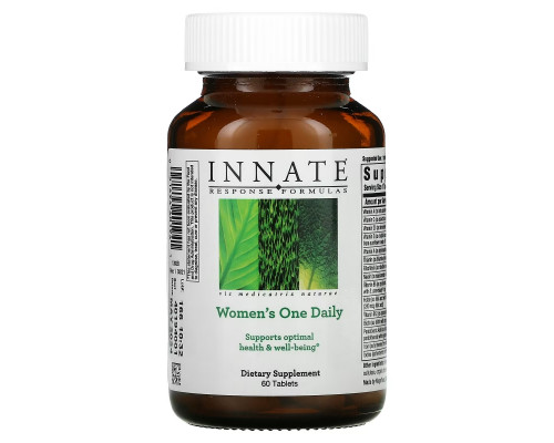 Innate Response Formulas, Women's One Daily, 60 таблеток Innate Response Formulas, Women's One Daily, 60 таблеток