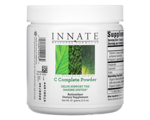 Innate Response Formulas, Полный комплекс C, Порошок, 2.9 унции (81 г) Innate Response Formulas, Полный комплекс C, Порошок, 2.9 унции (81 г)