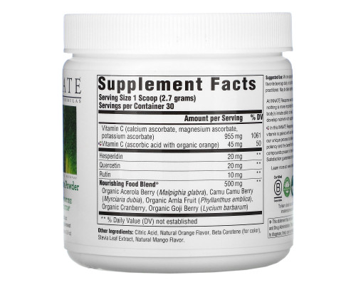 Innate Response Formulas, Полный комплекс C, Порошок, 2.9 унции (81 г) Innate Response Formulas, Полный комплекс C, Порошок, 2.9 унции (81 г)