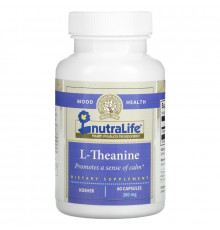 NutraLife L-Теанин 200 мг 60 Капсул