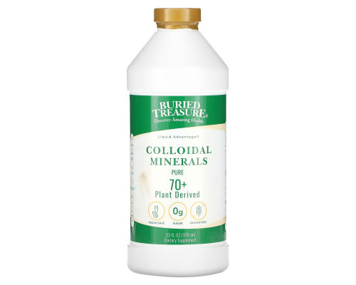 Buried Treasure, Liquid Advantage, Colloidal Minerals, 33 fl oz (976 ml) Buried Treasure, Liquid Advantage, Colloidal Minerals, 33 fl oz (976 ml)